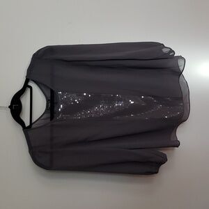 Grey Talbots Blouse